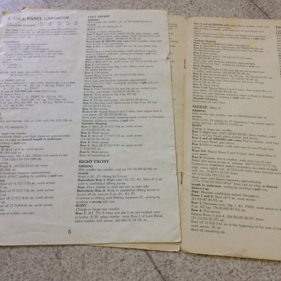 Leisure Arts Knit & Crochet Afghans Vests Cardigans - Picture 8 of 16